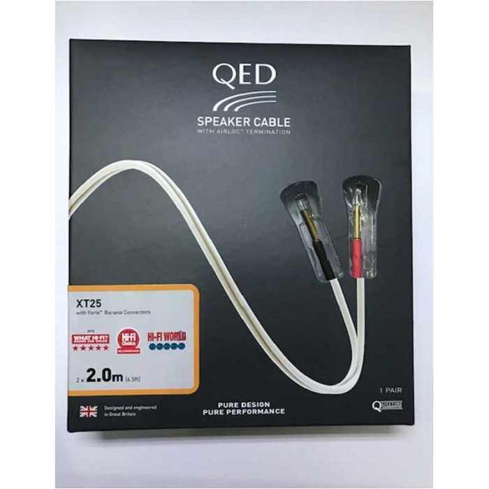 QED XT25 Hoparlör Kablosu (Preterminated Pair)