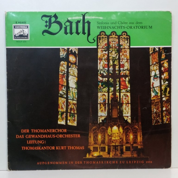 Bach, Thomaskantor Kurt Thomas - Sinfonia Und Chöre Aus Dem Weihnachts-Oratorium